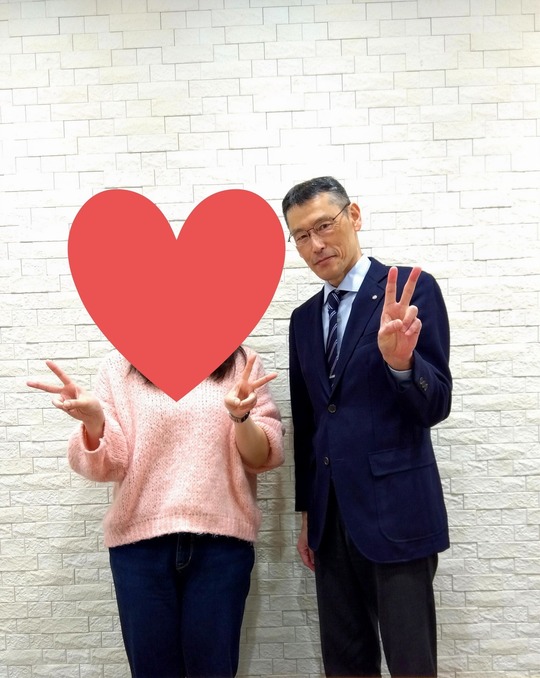 笑顔が素敵な方に出会えました