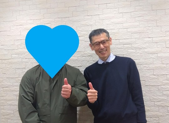 笑顔が素敵な方に出会えました